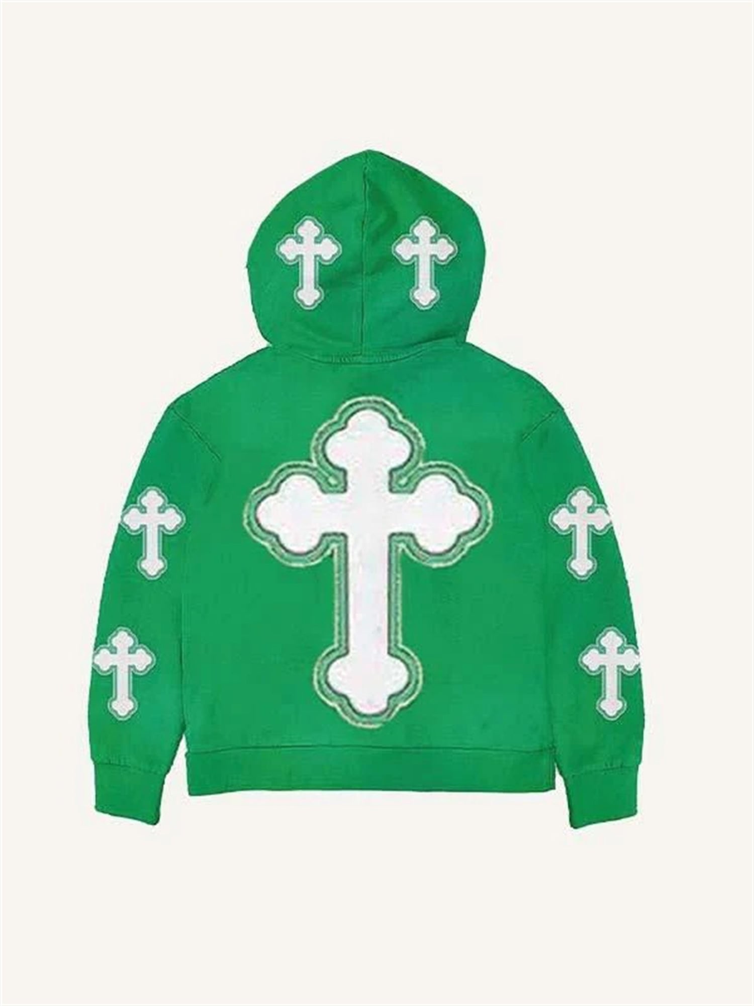 Fashion Casual Printed Polyester Sweater